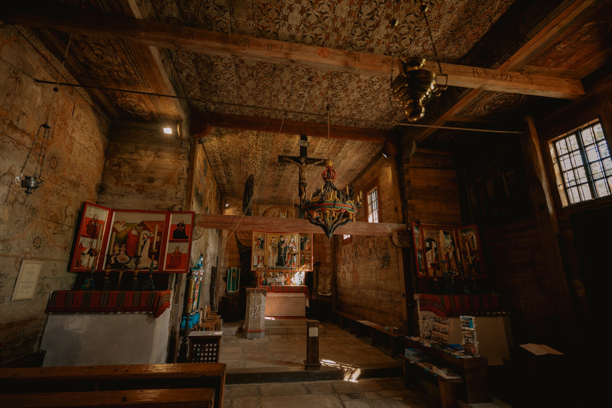 Wnętrze Kościół św. Leonarda Lipnica Murowana 