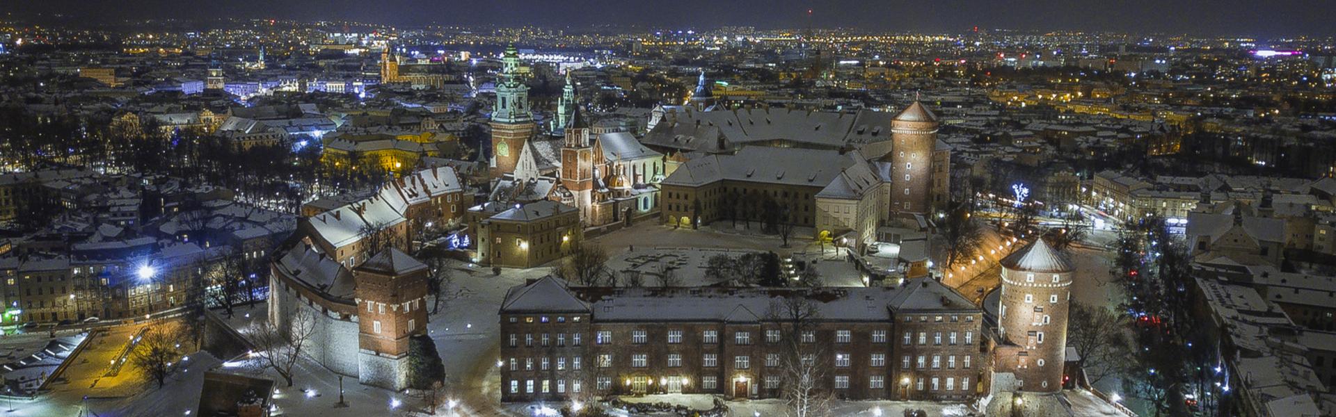 Wawel zimową porą Kraków