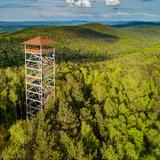 Image: Lookout Tower on Szpilówka in Iwkowa