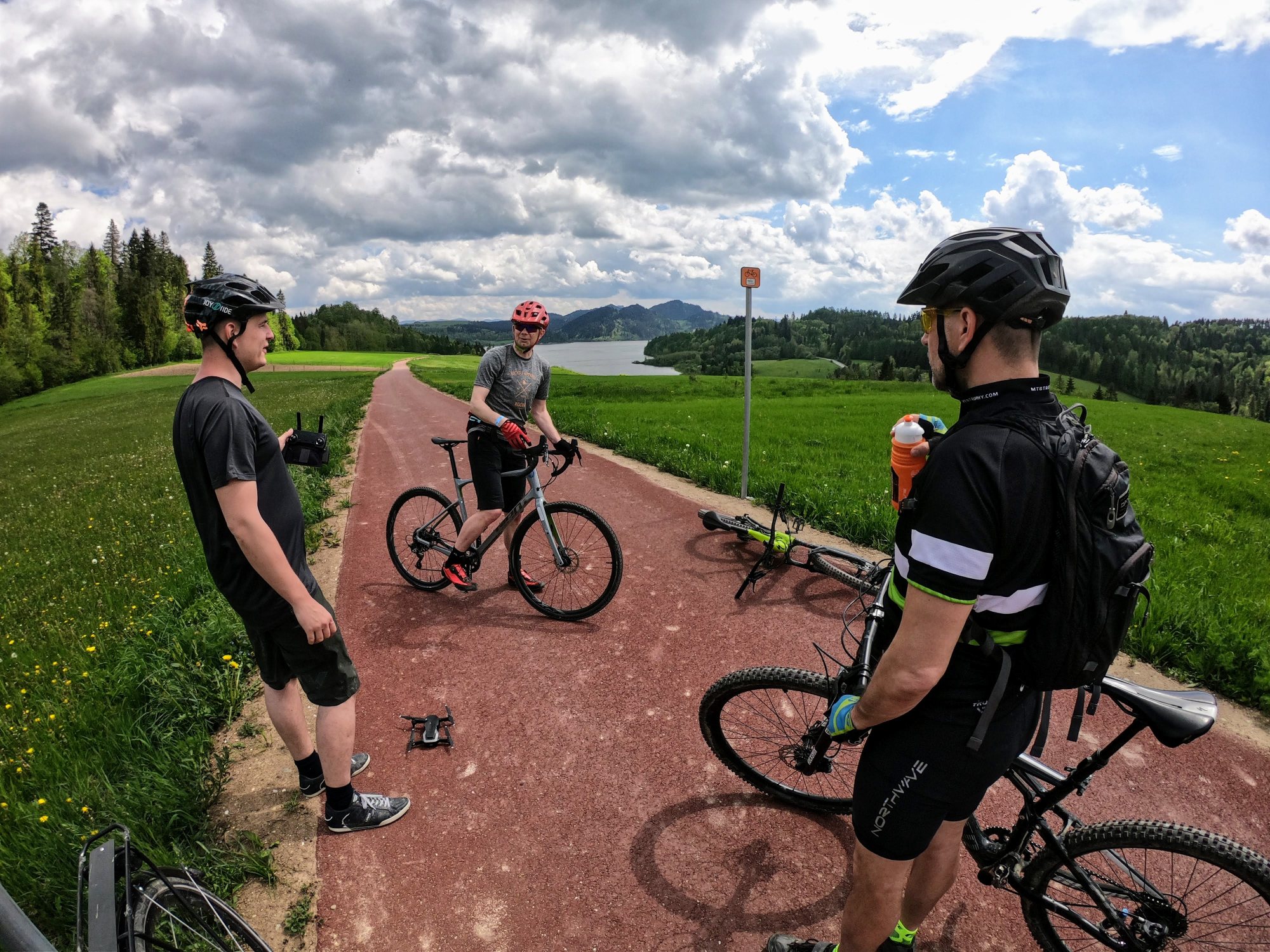 Czerwony odcinek Velo Dunajec Falsztyn - Niedzica